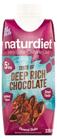 Miniatyrbild Naturdiet Shake, Chocobanana, 330 ml