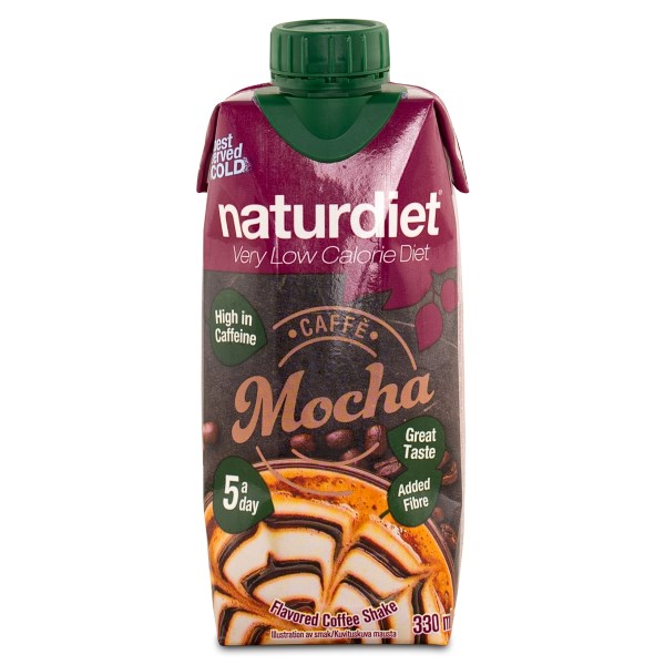 Naturdiet Shake, Protein Coffee Caffee Mocha, 330 ml