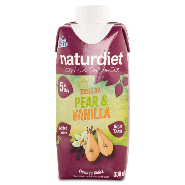 Naturdiet Shake Pear & Vanilla 330 ml
