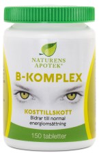 Miniatyrbild Naturens Apotek B-Komplex, 150 tabl