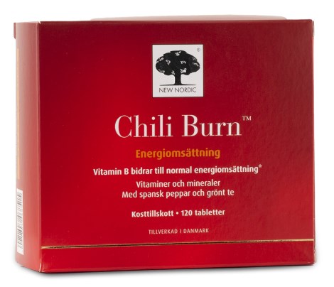 Miniatyrbild New Nordic Chili Burn, 120 tabl