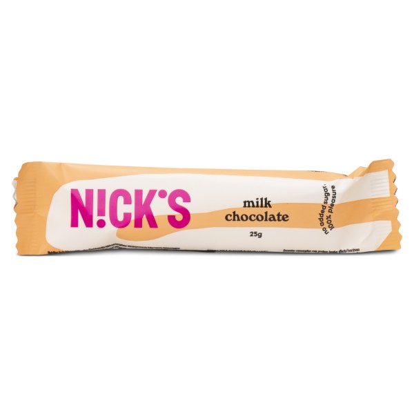 Nicks Chocolate, Mjölkchoklad, 25 g | Livsmedel - Godis & Snacks - Choklad | Gymkraft