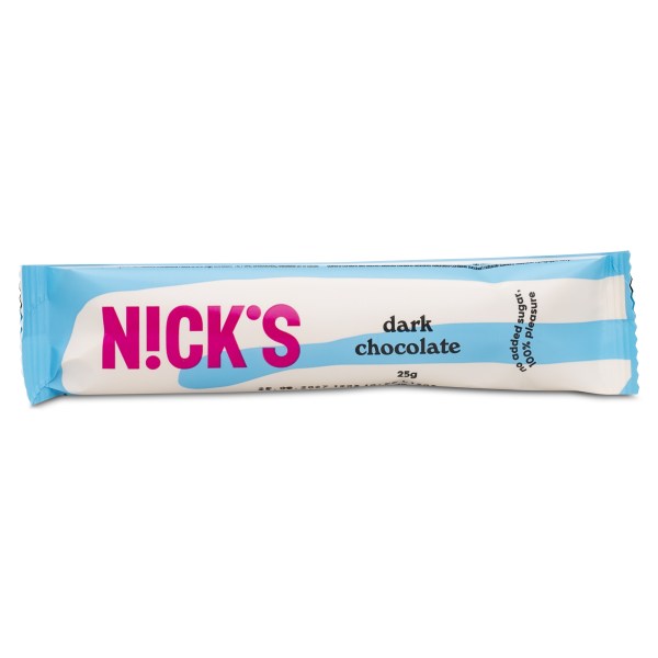 Nicks Chocolate, Mörk Choklad, 25 g | Livsmedel - Godis & Snacks - Choklad | Gymkraft