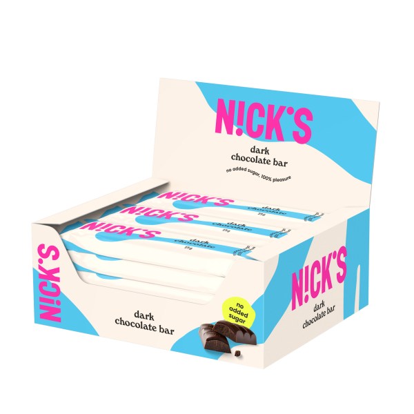 Nicks Chocolate, Mörk Choklad, 15-pack