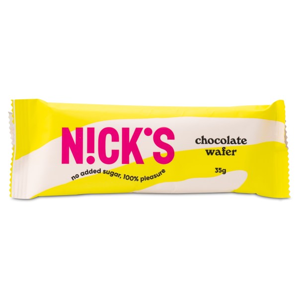 Nicks Chocolate Wafer, 1 st | Livsmedel - FÀrdiga mÄl & MellanmÄl | Gymkraft