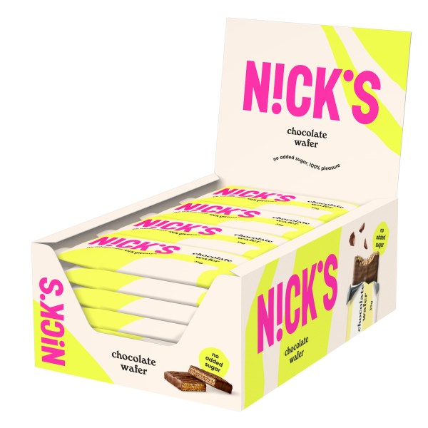Nicks Chocolate Wafer, 24-pack