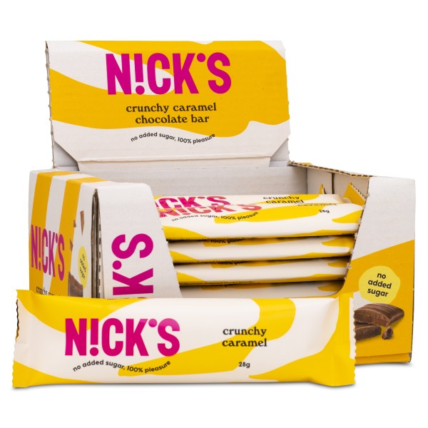 Nicks Crunchy Caramel, 21 pack | Livsmedel - Godis & Snacks - Choklad | Gymkraft