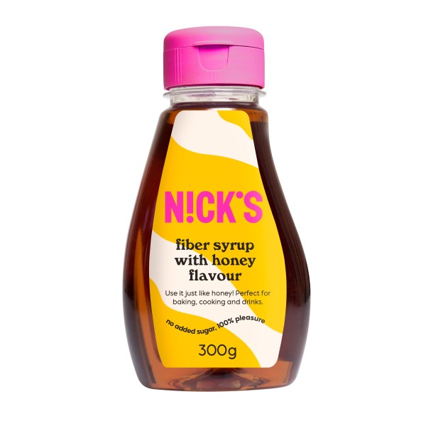 Nicks Fiber Syrup with Honey Flavour, 300 g | Livsmedel - Till Skafferiet - Sötning | Gymkraft