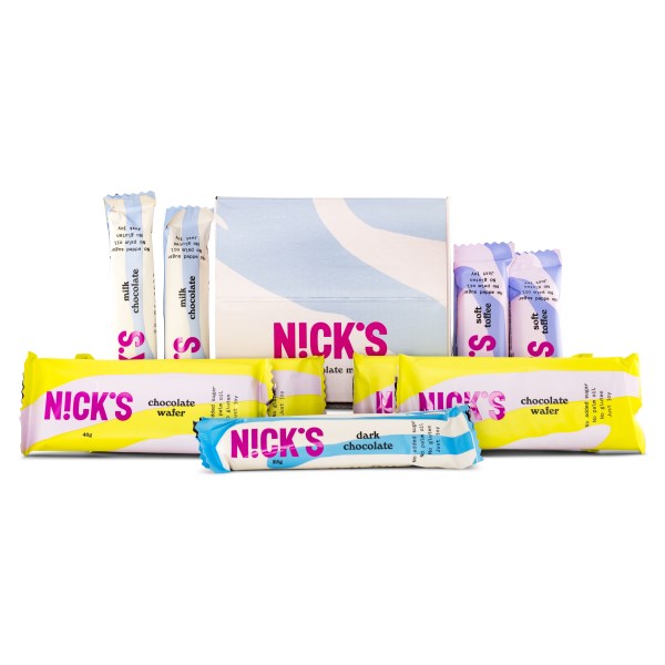 Nicks Mixed Box Chocolate 12-pack
