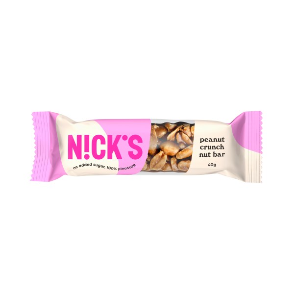 Nicks Nut Bar, Peanut Crunch, 1 st
