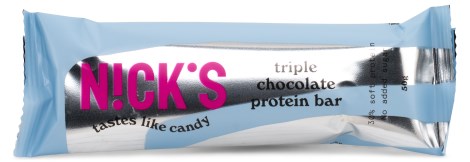 Miniatyrbild Nicks Protein Bar , Triple Chocolate, 1 st