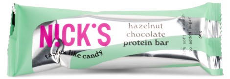 Miniatyrbild Nicks Protein Bar , Hazelnut chocolate , 1 st