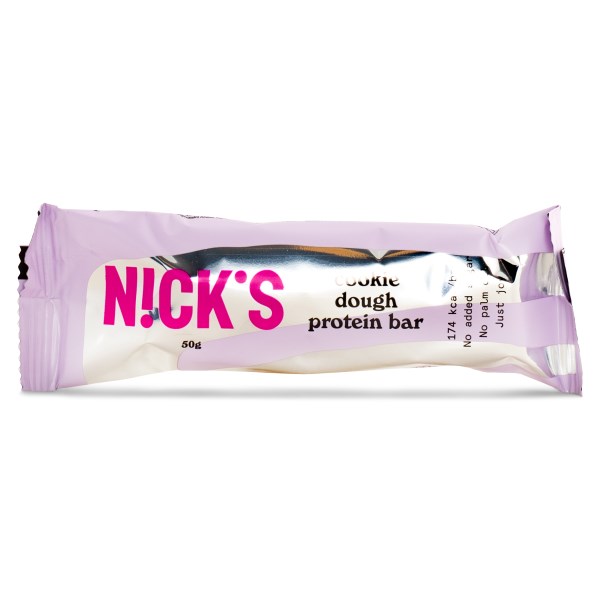 Nicks Protein Bar, Cookie Dough, 1 st