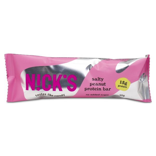 Nicks Protein Bar , Salty Peanut, 1 st | Träningstillskott - Efter Träning - Proteinbars | Gymkraft