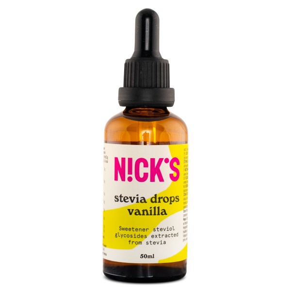 Nicks Stevia Drops Vanilla 50 ml