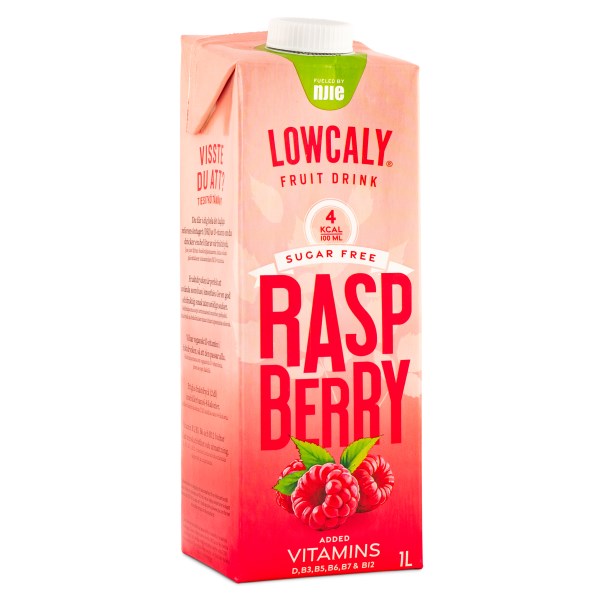 Njie Fruktdryck Raspberry 1 L