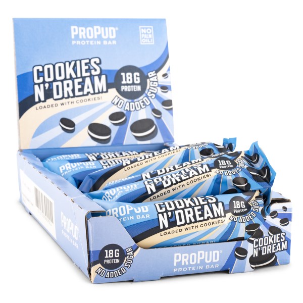 ProPud Protein Bar, Cookies n´ Dream, 12-pack