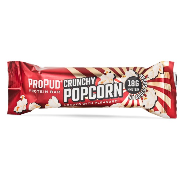 ProPud Protein Bar, Crunchy Popcorn, 1 st