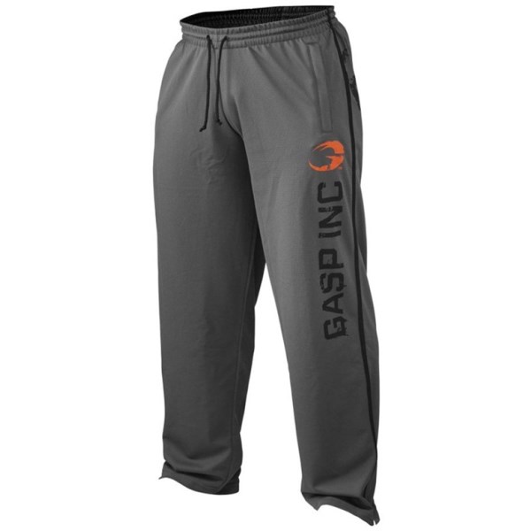 GASP No. 89 Mesh Pant, S, Grey | Träningskläder - Träningsbyxor | Gymkraft