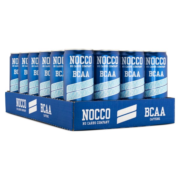 NOCCO BCAA Ice Soda, Koffein 24-pack