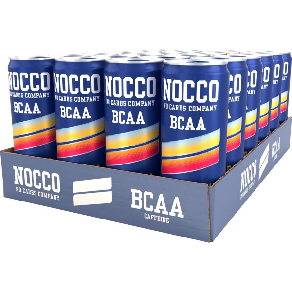 NOCCO BCAA Sunny Soda, Koffein 24-pack