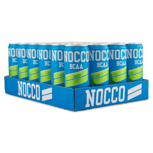 NOCCO BCAA, Päron, Koffein, 24-pack