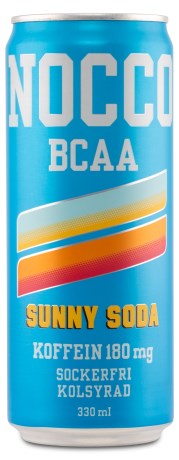 Miniatyrbild NOCCO BCAA, Sunny Soda, Koffein, 1 st