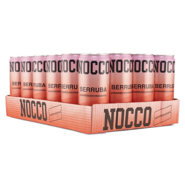 NOCCO BCAA, Berruba, Koffein, 24-pack