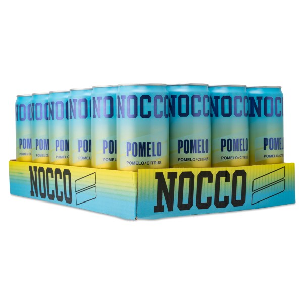 NOCCO BCAA, Pomelo, 24-pack | Träningstillskott - Under Träning - Energidryck för sport | Gymkraft