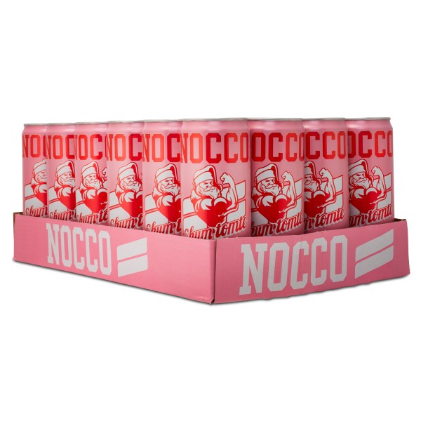 NOCCO BCAA, Skum Tomte, Koffein, 24-pack