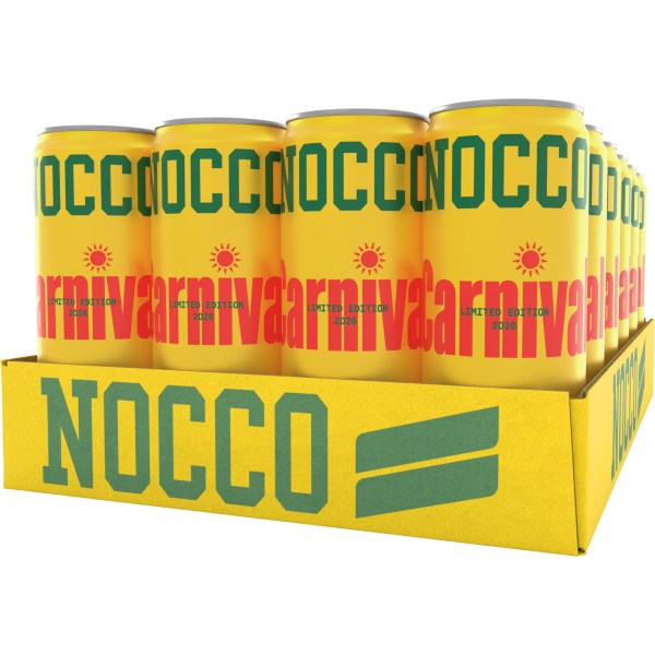 NOCCO BCAA, Carnival, Koffein, 24-pack