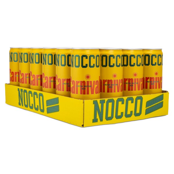 NOCCO BCAA, Carnival, Koffein, 24-pack