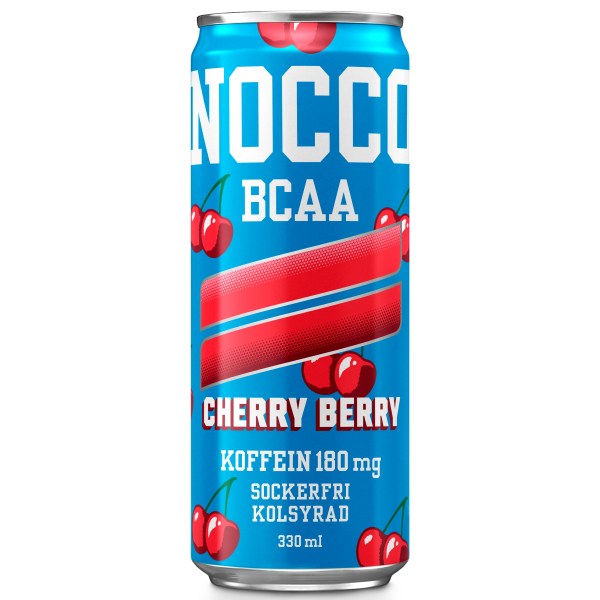 NOCCO BCAA, Cherry Berry, Koffein Limited Edition, 1 st