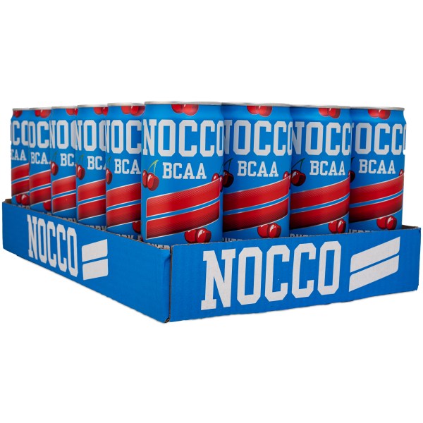 NOCCO BCAA, Cherry Berry, Koffein Limited Edition, 24-pack