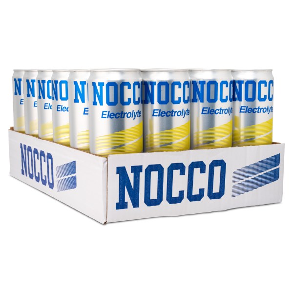 NOCCO Electrolyte, Lemon/Lime, 24-pack | Livsmedel - Dryck - Energidryck | Gymkraft