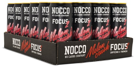 Miniatyrbild NOCCO Focus 2, Melon Crush, 24-pack