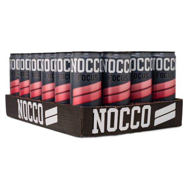 NOCCO Focus, The Berries, 24-pack | Träningstillskott - Under Träning - Energidryck för sport | Gymkraft
