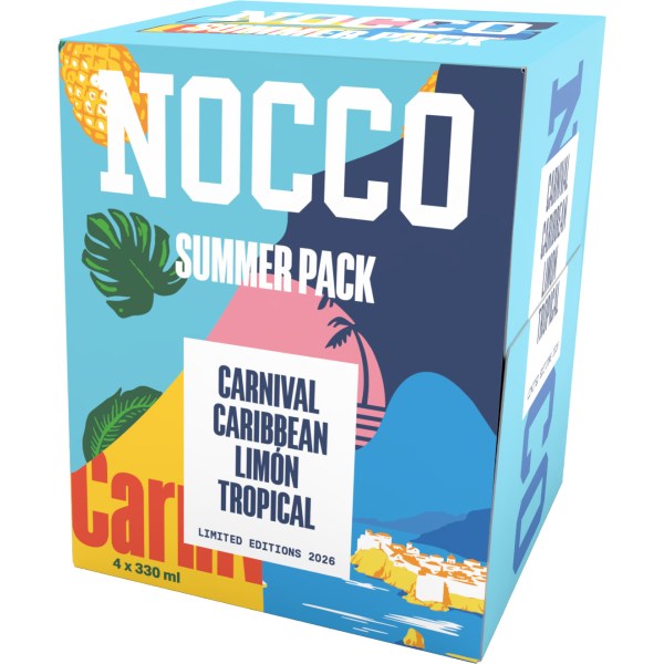 NOCCO Summer Pack, 4-pack