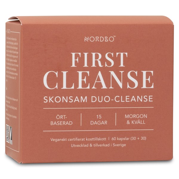 Nordbo First Cleanse, 60 kaps | Hälsa - Detox - Vätskedrivande detox | Gymkraft