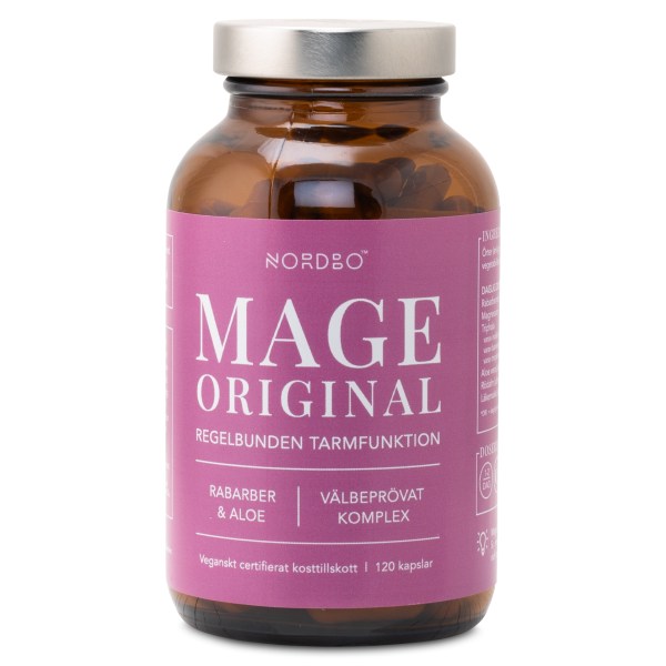 Nordbo Mage, 120 kaps | Hälsa - Mage & Tarm - Matsmältning & Enzymer | Gymkraft