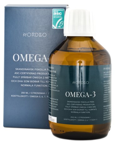 Miniatyrbild Nordbo Omega-3 ASC, 200 ml