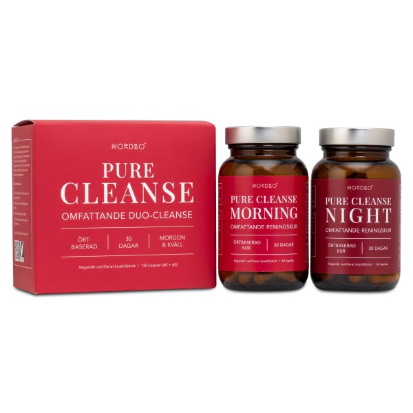 Nordbo Pure Cleanse, 120 kaps | Hälsa - Detox - Vätskedrivande detox | Gymkraft
