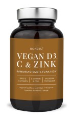 Nordbo Vegan D3, C-vitamin & Zink