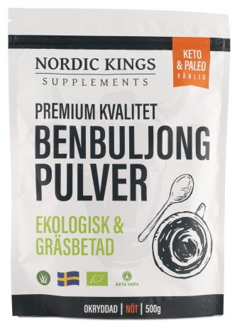Miniatyrbild Nordic Kings Premium Benbuljong Pulver EKO, 500 g