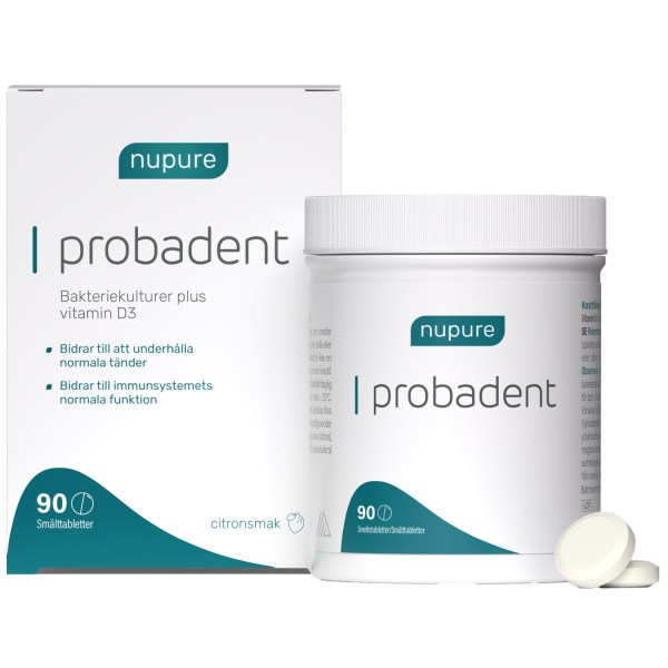 Nupure Probadent, 90 Sugtabletter