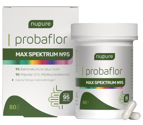 Miniatyrbild Nupure Probaflor MAX SPEKTRUM N95, 80 kaps