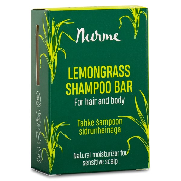 Nurme Shampoo Bar, 100 g, Lemongrass