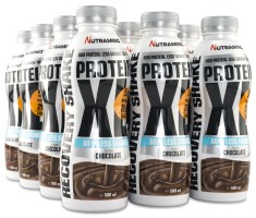 Miniatyrbild Nutramino XL Less Sugar Shake, Chocolate, 12-pack