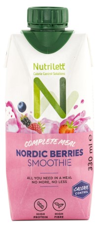 Miniatyrbild Nutrilett Less Sugar Smoothie, Nordic Berries, 1 st
