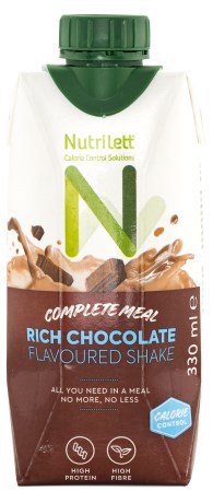 Miniatyrbild Nutrilett Less Sugar Smoothie, Rich Chocolate, 1 st